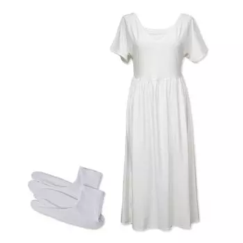 Нижнее белье Toilet Daddy L Кимоно Японское кимоно Hada Hem One Для совершеннолетия Всесезонный Белый [Amatemari] [Включая Tabi] Слип, Нижнее белье, белый