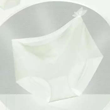 Нижнее белье, женские ледяные шелковые бесследные антибактериальные шорты с промежностью, летние тонкие плоские угловые шорты со средней талией из ледяного шелка, большие шорты из тутового шелка с промежностью L чёрный