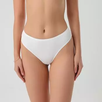 Нижнее белье Женские трусики-стринги с низкой посадкой, однотонные, с утягивающим эффектом S