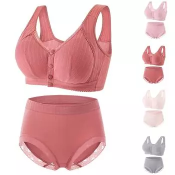 Нижнее белье, женское нижнее белье с пряжкой спереди без стального кольца, жилет, бюстгальтер 36