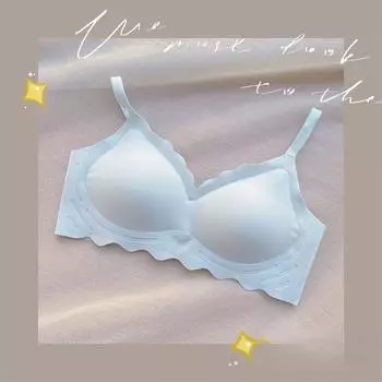 Нижнее белье женское, тонкое, бесшовное, женское, без стального кольца, красивая спина, большая грудь, маленькая грудь, сбор беременных женщин, текст для сна 70A