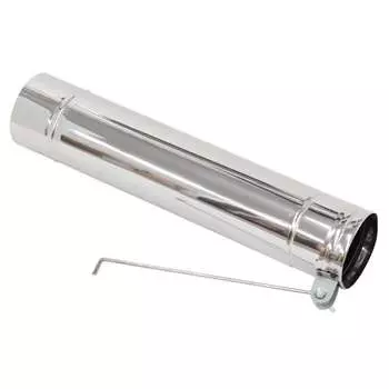 Нижний дымоход с полосой