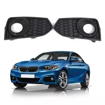 Нижняя часть бампера, передняя противотуманная фара, воздуховодная решетка, накладка, совместимая с 2Series F22 F23, высококачественная накладка для автостиля Right1