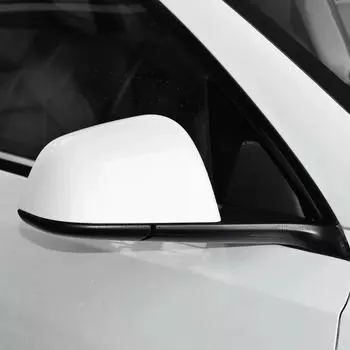 Нижняя часть зеркала заднего вида для Tesla Model 3 2024-2024, левая, правая нижняя крышка зеркала заднего вида 22873303-Z, 22873304-Z