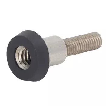 Нижняя крышка бильярдного кия, 55 мм, резиновая, из алюминиевого сплава, защитная заглушка для бильярдного бампера, хвостовая заглушка для кия