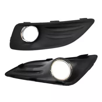 Нижняя решетка противотуманных фар рамка D2BZ15266CB автомобильные противотуманные фары капоты D2BZ15266GB противотуманная фара крышка для Ford Fiesta 2013 2014 2015 2016 2017