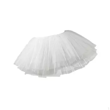 Нижняя юбка из тюля для женского свадебного платья и выпускного платья 50cm to 100cm белый