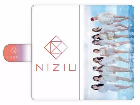 NiziU 04 тип назначения тип x [Чехол для ноутбука] (Общие 16см 8см )