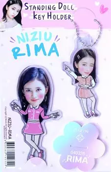 NiziU Goods Набор стоячих кукол [брелок + фигурка] 2 предмета (Лима)