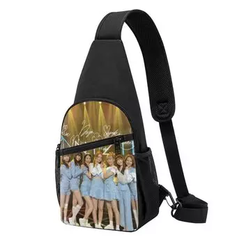 Niziu Niju Crossbody Shoulder Large Body One One Shoulder Waist Crossbody Sports Leisure Thickness [JMI] Товары, Сумка, Мешок, Вместимость, Водонепроницаемый, чёрный