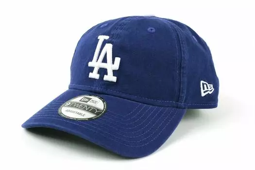 Низкая кепка New Era 9TWENTY Los Angeles Dodgers (РОЯЛ) [Использовал]