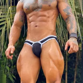 Низкая талия мужские трусы сексуальные крутые мягкие дышащие U Bump сексуальные трусы с низкой талией спортивные треугольные брюки M