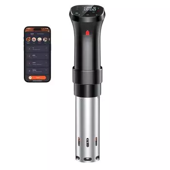 Низкая температура APP пульт дистанционного управления 1100 Вт высокая низкая температура 24 резервирования sous vide медленный рецепт низкая температура IPX7 сенсорный зажим низкая температура низкий уровень шума