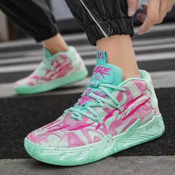 Низкие баскетбольные кроссовки мужские износостойкие новые молодежные профессиональные защитные спортивные кроссовки с амортизацией 37