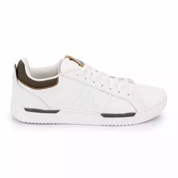 Низкие кожаные кроссовки Stadium Optical White Men LE COQ SPORTIF