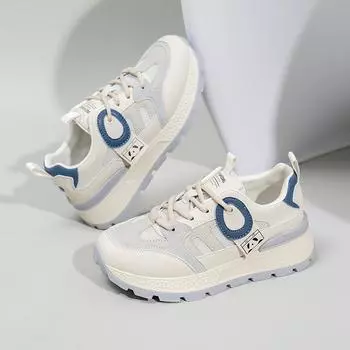 Низкие туфли для папы женские весенние новые дышащие студенческие спортивные увеличивающие рост досуг 35