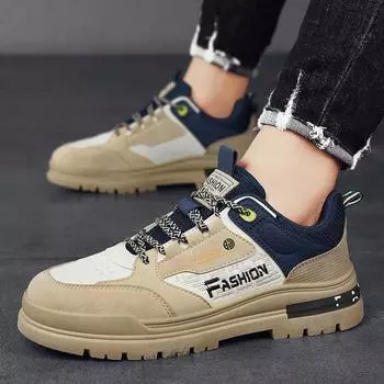 Низкие туфли Martin мужские уличные туфли для работы на открытом воздухе молодежные осенне-зимние 2024 бархатные мужские туфли повседневные модные туфли мужские 39