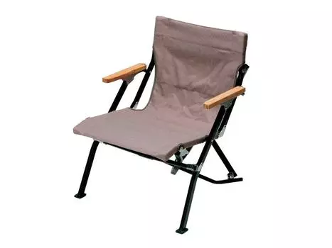 Низкий стул Snow Peak короткий алюминиевый серый LV-093GY Серый серый