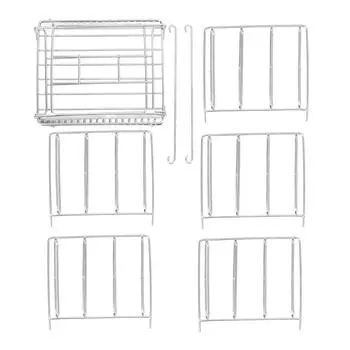Низкотемпературная полка для медленноварки, складная полка из нержавеющей стали, большая емкость для медленноварки, разделитель