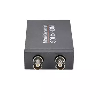 NK-M008 Конвертер Micro SDI SDI в MI/SDI в SDI, 2 маршрута, выход Mini 1080P, питание от USB серый