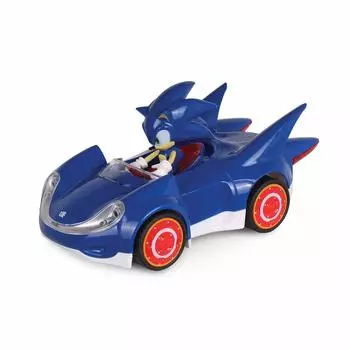 NKOK Sonic the Hedgehog All Stars Racing Pull Back Action S Size Blue - синий