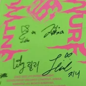 Nmixx Sign Album Bimae Nmixx Photocard