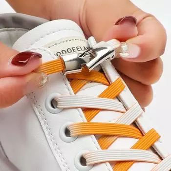 NO.8 новые плоские градиентные эластичные шнурки для кроссовок, шнурки для обуви без завязок, резиновые шнурки для детей и взрослых, спортивные ленивые быстрые шнурки для обуви Black