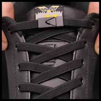 NO.8 новые шнурки с застежкой без завязок, эластичные шнурки, кроссовки без завязок, шнурки для обуви для детей и взрослых, расширенные плоские шнурки 8 мм для обуви 100CM коричневый