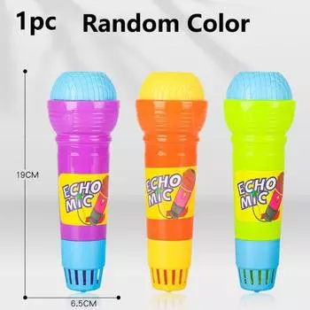 No Batteries Required Simulated Microphone Musical Early Education Toys Children s Party Gifts L 19CM