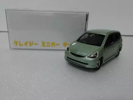 No box Out of print Tomica Honda Fit GN Crazy Mini Car Circle Comes with case and white box Shipped from Amazon warehouse
