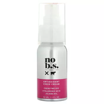 No BS Skincare, антиоксидантный крем с COQ10, 1 жидкая унция (30 мл)