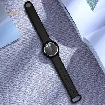 NO.CTRL Ультразвуковой отпугиватель насекомых от вредителей Браслет-браслет Часы унисекс чёрный