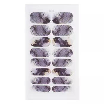 No Cure Nail Wraps Full Coverage Quick Application Natural Glossy Long Lasting Waterproof Safe for Various Occasion 4