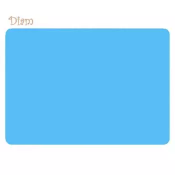 NO.HS Силиконовый Нескользящий коврик для выпечки, коврик для посуды, подставка для столовых приборов, термостойкий коврик, термостойкий коврик чёрный