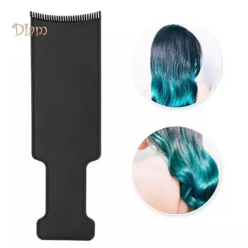 NO.INS краска для волос, доска, расческа, щетка, аппликатор, парикмахерский инструмент, расческа для волос, массаж M чёрный