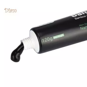 NO.INS Отбеливающая зубная паста с бамбуковым углем для ухода за зубами, черная, удаляет пятна, здоровье и красота