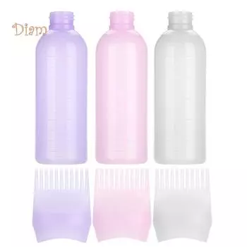 NO.INS салонная расческа для мытья волос, бутылочка с краской, аппликатор, расческа, щетка-дозатор, массажная расческа для волос розовый