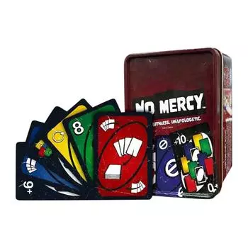 NO MERCY 168 карт, No Mercy Классическая карточная игра с подбором цветов и номеров Домашняя вечеринка в помещении One Size