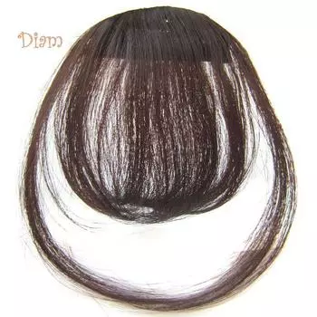 NO.PS Модные мини-воздушные челки с бахромой из синтетических накладных волос для косплея чёрный