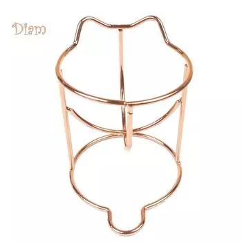 NO.PS Proof Beauty Makeup Sponge Egg Storage Rack Powder Puff Drying Bracket Sponge Powder Puff золотистый
