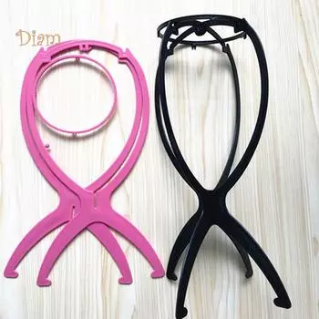 NO.PS складной однотонный парик дисплей стенд шляпа шиньон держатель поддержка аксессуары для волос розы красного