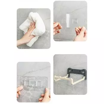 No Punching Basin Stand Bathroom Foldable Basin Rack Toilet Basin Washbasin Wall Hanging Bathroom Face Basin Storage Rack розовый