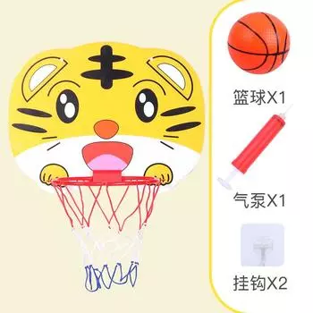 No Punching Hanging Basketball Stand Iron Basket Wall Hanging Basketball Frame Baby Shooting Toy Outdoor Indoor Sports
