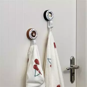 No Punching Hook Take It At Hand Preferred Material Brown Green Storage Tool Non-marking Sticky Hook Strong Load-bearing Hook Up