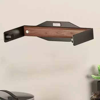 No Punching Required Aluminum Zinc Zinc Alloy Tissue Holder Wall Mounted Roll Paper Holder Kitchen S