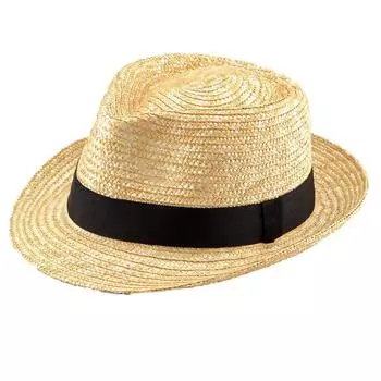 Noah Made in Japan Соломенная шляпа с разворотом Большая УФ-защита Солнцезащитный крем Kasukabe Day Популярная UKH005 (Шляпа Танака) / 9-10мм (Соломенная шляпа, мужская, размер, солома, защита,