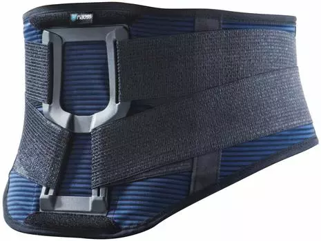 Noble Back Support Belt Mamorow Navy x Green L size зелёный