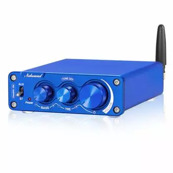 Nobsound PRO HIFI Мини цифровой усилитель мощности стерео Bluetooth NS-15G 5.0 APTX-HD