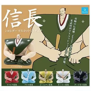 Nobunaga Shoulder Mascot Figure x All 6 Types Set Full Comp Gacha Gacha Capsule Toy