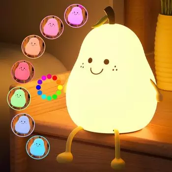 Ночь Ночь Прикроватная Кормящая Сон Непрямой Затемнения Светодиодный Теплый Таймер USB Милая Ночь 56 Часов Непрерывной Комнаты Для Кормления Детская Спальня Лампа Свет,